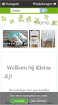 Mobile Screenshot of kleinejij.nl